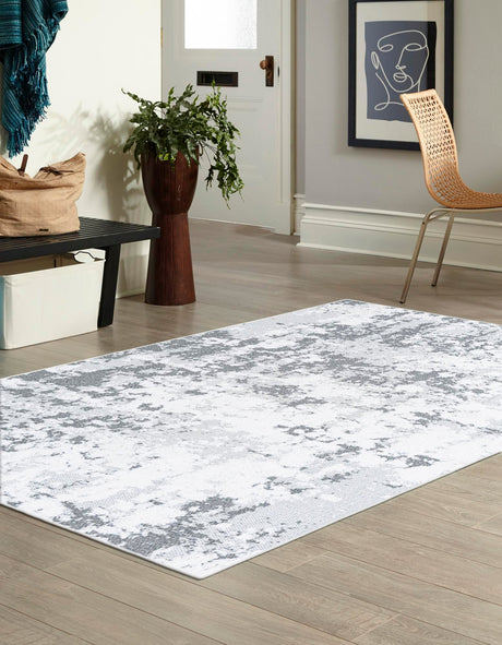 Gray 9' 10 x 14' 1 Abbey Rectangle Area Rug 100% Cotton All Natural Living Dining Room Bedroom Carpet for Sale at Rug Engine