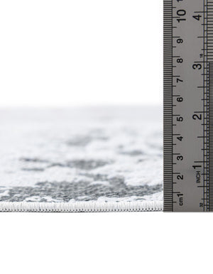 Gray 9' 10 x 14' 1 Abbey Rectangle Area Rug 100% Cotton All Natural Living Dining Room Bedroom Carpet for Sale at Rug Engine