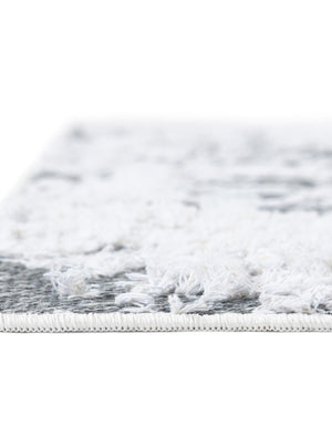 Gray 2' 3 x 3' 1 Abbey Rectangle Area Rug 100% Cotton All Natural Living Dining Room Bedroom Carpet for Sale at Rug Engine