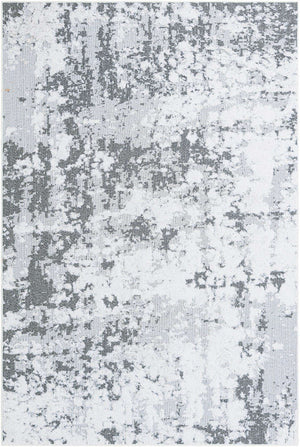 Gray 5' 3 x 8' Abbey Rectangle Area Rug 100% Cotton All Natural Living Dining Room Bedroom Carpet for Sale at Rug Engine