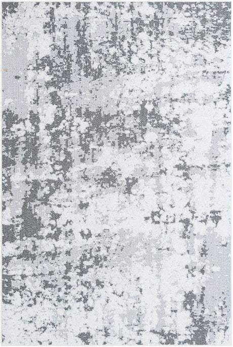 Gray 5' 3 x 8' Abbey Rectangle Area Rug 100% Cotton All Natural Living Dining Room Bedroom Carpet for Sale at Rug Engine