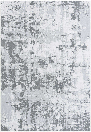 Gray 6' 5 x 9' Abbey Rectangle Area Rug 100% Cotton All Natural Living Dining Room Bedroom Carpet for Sale at Rug Engine