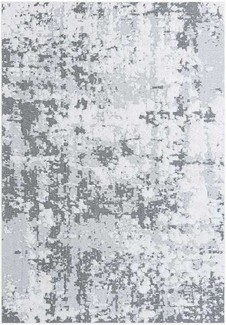 Gray 6' 5 x 9' Abbey Rectangle Area Rug 100% Cotton All Natural Living Dining Room Bedroom Carpet for Sale at Rug Engine