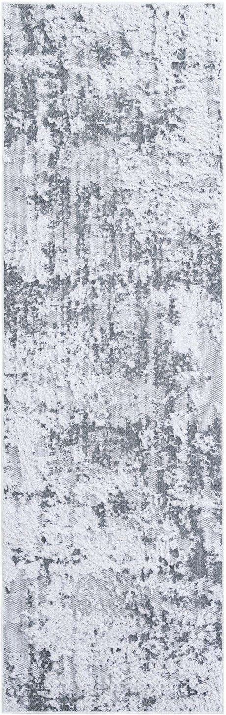 Gray 2' 7 x 8' Abbey Runner Area Rug 100% Cotton All Natural Living Dining Room Bedroom Carpet for Sale at Rug Engine