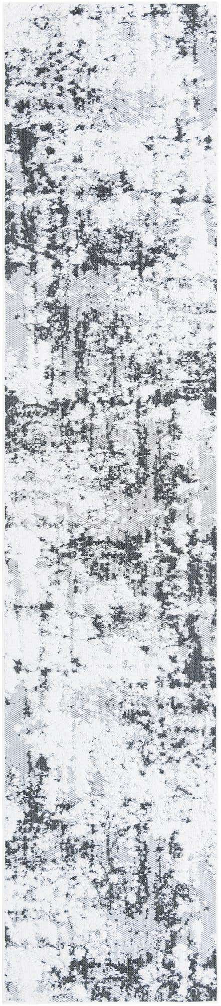 Black 2' 7 x 12' Abbey Runner Area Rug 100% Cotton All Natural Living Dining Room Bedroom Carpet for Sale at Rug Engine