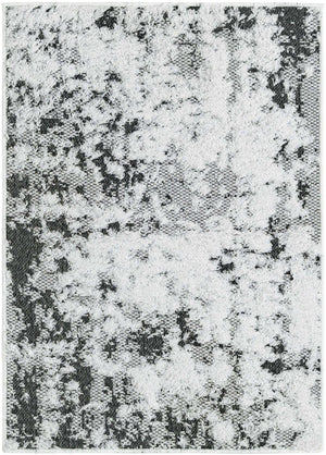 Black 2' 3 x 3' 1 Abbey Rectangle Area Rug 100% Cotton All Natural Living Dining Room Bedroom Carpet for Sale at Rug Engine