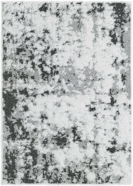 Black 2' 3 x 3' 1 Abbey Rectangle Area Rug 100% Cotton All Natural Living Dining Room Bedroom Carpet for Sale at Rug Engine