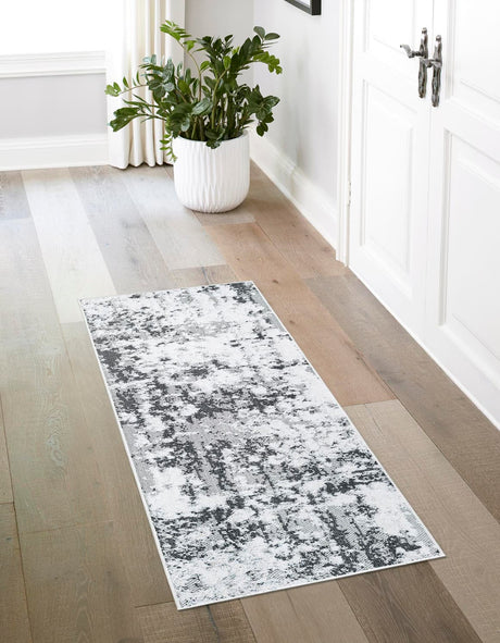 Black 2' 3 x 4' 1 Abbey Runner Area Rug 100% Cotton All Natural Living Dining Room Bedroom Carpet for Sale at Rug Engine