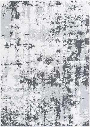 Black 6' 5 x 9' Abbey Rectangle Area Rug 100% Cotton All Natural Living Dining Room Bedroom Carpet for Sale at Rug Engine