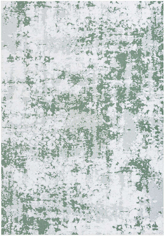 Green 9' 10 x 14' 1 Abbey Rectangle Area Rug 100% Cotton All Natural Living Dining Room Bedroom Carpet for Sale at Rug Engine