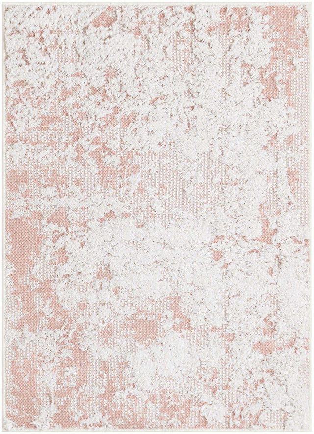 Pink 2' 3 x 3' 1 Abbey Rectangle Area Rug 100% Cotton All Natural Living Dining Room Bedroom Carpet for Sale at Rug Engine