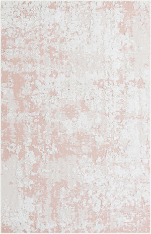 Pink 5' 3 x 8' Abbey Rectangle Area Rug 100% Cotton All Natural Living Dining Room Bedroom Carpet for Sale at Rug Engine