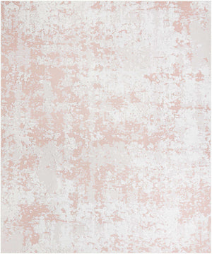 Pink 9' 10 x 12' Abbey Rectangle Area Rug 100% Cotton All Natural Living Dining Room Bedroom Carpet for Sale at Rug Engine