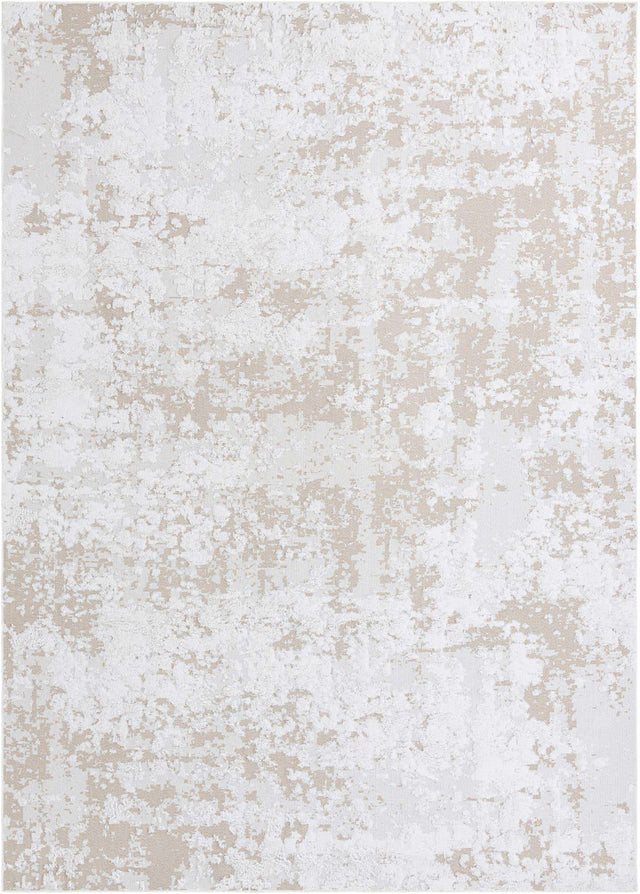 Ivory 9' 10 x 14' 1 Abbey Rectangle Area Rug 100% Cotton All Natural Living Dining Room Bedroom Carpet for Sale at Rug Engine