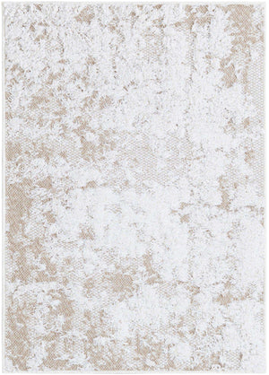 Ivory 2' 3 x 3' 1 Abbey Rectangle Area Rug 100% Cotton All Natural Living Dining Room Bedroom Carpet for Sale at Rug Engine