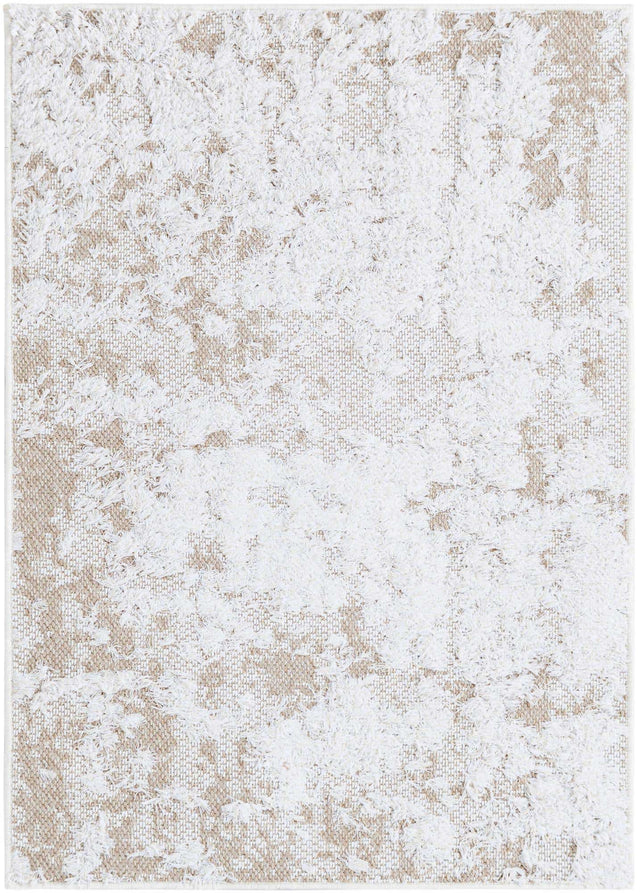 Ivory 2' 3 x 3' 1 Abbey Rectangle Area Rug 100% Cotton All Natural Living Dining Room Bedroom Carpet for Sale at Rug Engine
