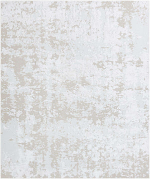 Ivory 8' 2 x 10' Abbey Rectangle Area Rug 100% Cotton All Natural Living Dining Room Bedroom Carpet for Sale at Rug Engine