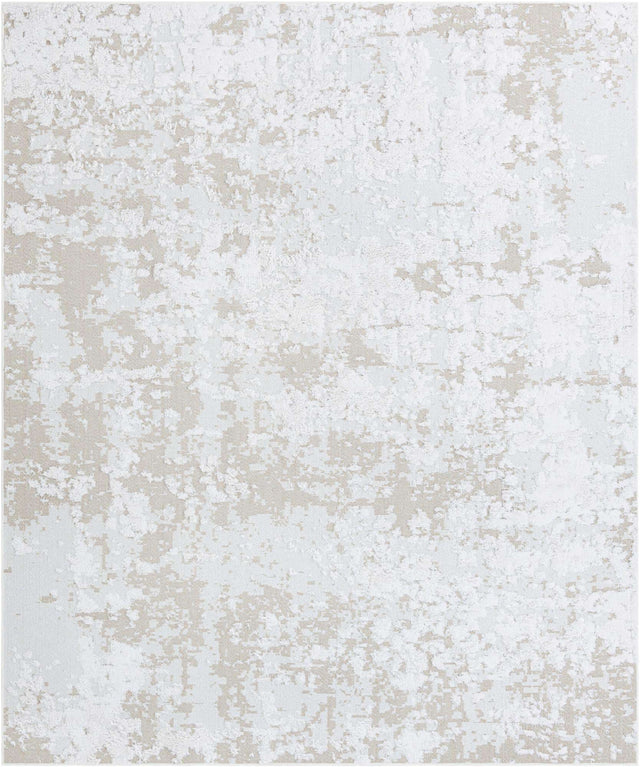 Ivory 8' 2 x 10' Abbey Rectangle Area Rug 100% Cotton All Natural Living Dining Room Bedroom Carpet for Sale at Rug Engine