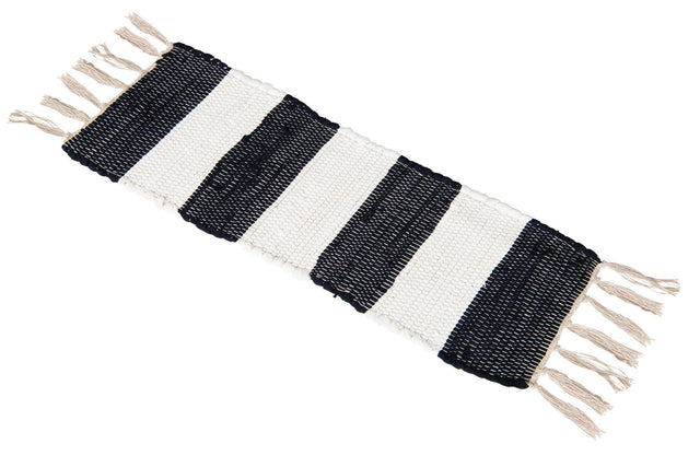 13 Pcs Navy Blue 1' x 2' 6 Chindi Rag Stair Treads