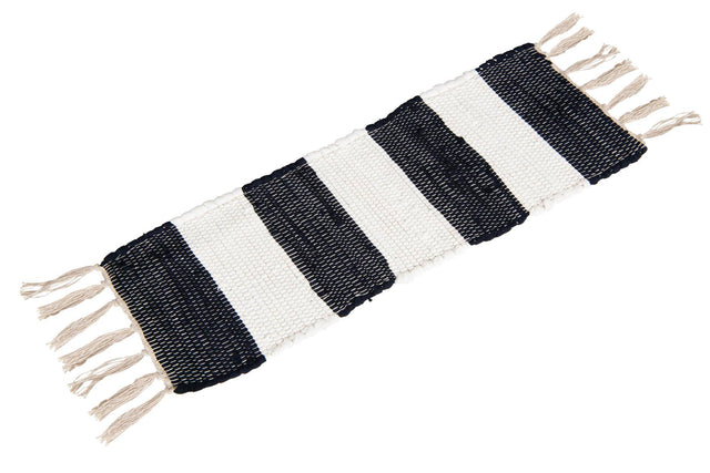 13 Pcs Navy Blue 1' x 2' 6 Chindi Rag Stair Treads