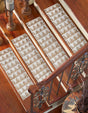 13 Pcs White 1' x 2' 6 Chindi Jute Stair Treads
