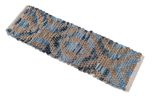 13 Pcs Navy Blue 1' x 2' 6 Chindi Jute Stair Treads
