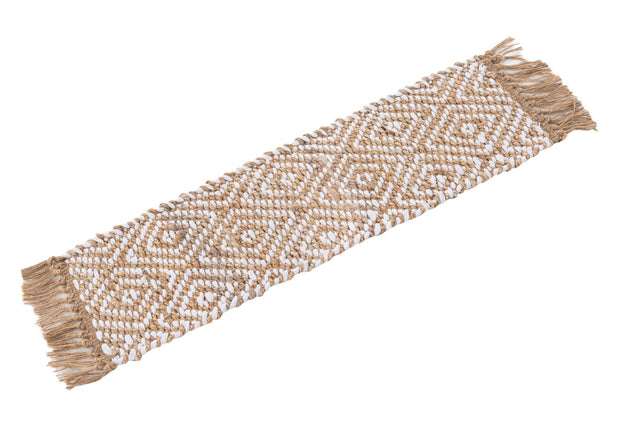 13 Pcs Natural 1' x 2' 6 Braided Jute Stair Treads