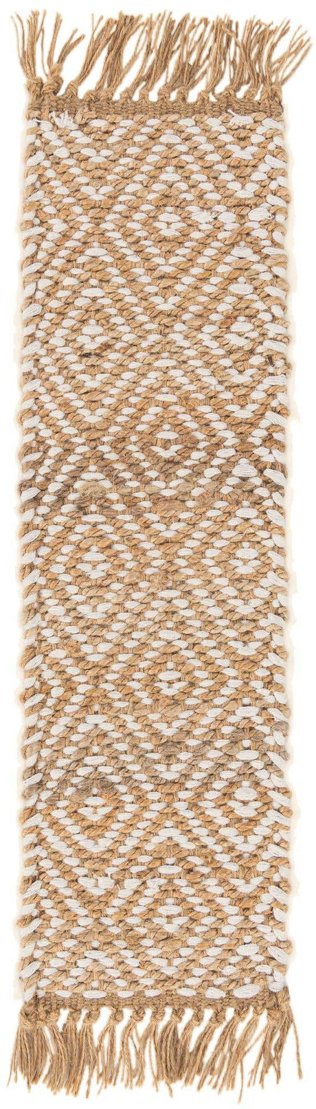 13 Pcs Natural 1' x 2' 6 Braided Jute Stair Treads