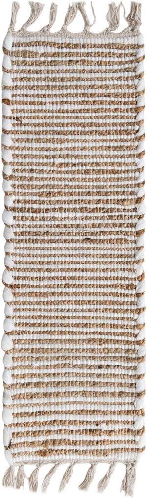 13 Pcs Natural 1' x 2' 6 Chindi Jute Stair Treads