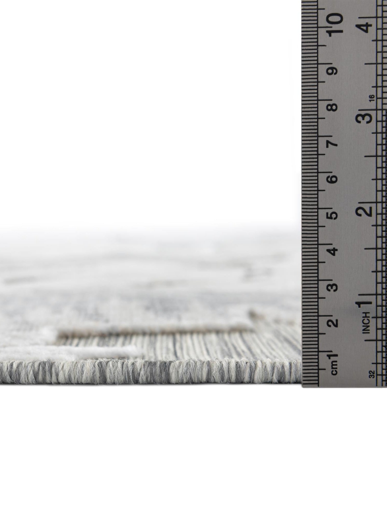 Gray 2' 2 x 5' 3 Outdoor Botanical Runner Area Rug Weather Resistant for Patio, Deck, Terrace, Balcony, Porch Polypropylene Garden Floral Tropical Carpet for Sale at Rug Engine