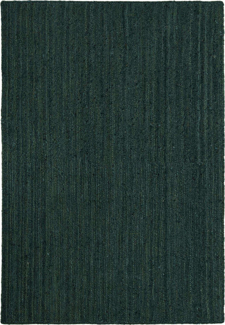 Green 5' 3 x 8' Braided Jute Rectangle Rug