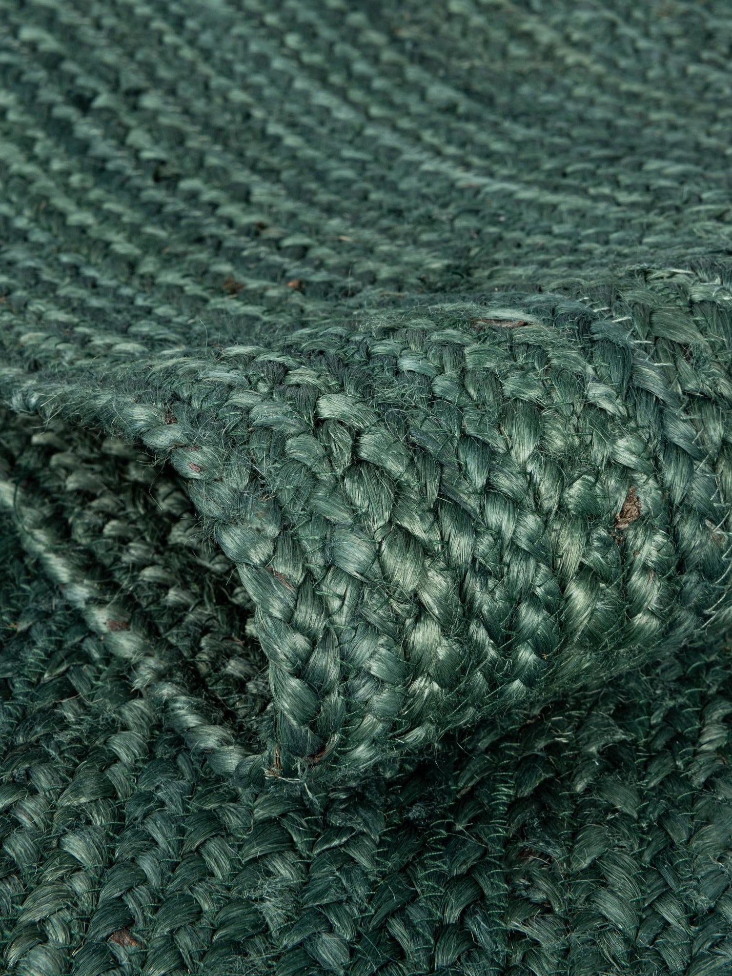 Green 10' x 10' Braided Jute Square Area Rug 100% Jute Hand Braided Natural Eco-Friendly Boho Style Carpet for Living Rooms Dining Office Space Dorms for Sale at Rug Engine