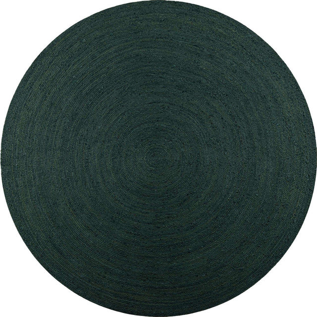 Green 10' x 10' Braided Jute Round Area Rug 100% Jute Hand Braided Natural Eco-Friendly Boho Style Carpet for Living Rooms Dining Office Space Dorms for Sale at Rug Engine