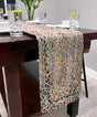 Natural 1' 2 x 8' Braided Chindi Table Runner
