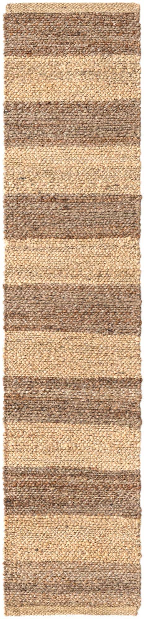 Natural Ivory 1' 2 x 5' 1 Braided Jute Table Runner