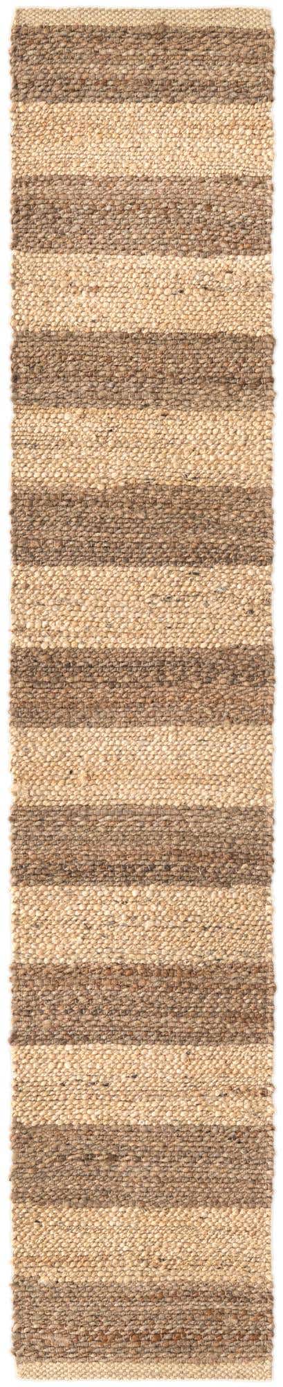 Natural Ivory 1' 2 x 6' 1 Braided Jute Table Runner