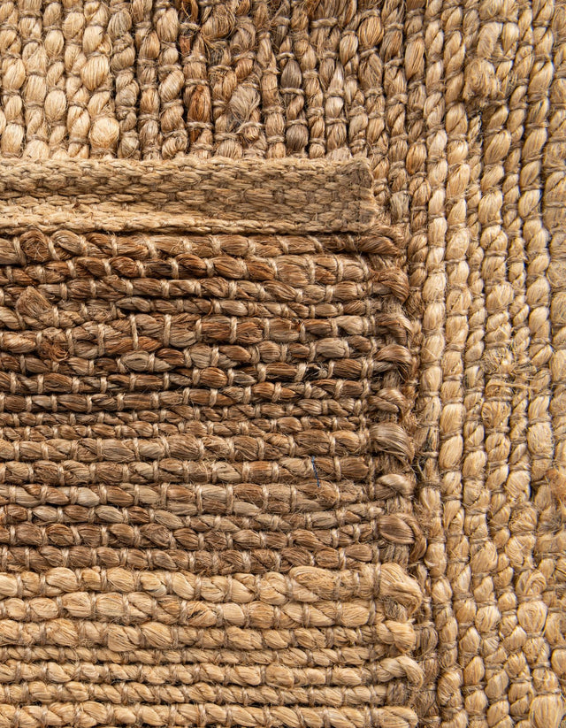 Natural Ivory 1' 2 x 6' 1 Braided Jute Table Runner