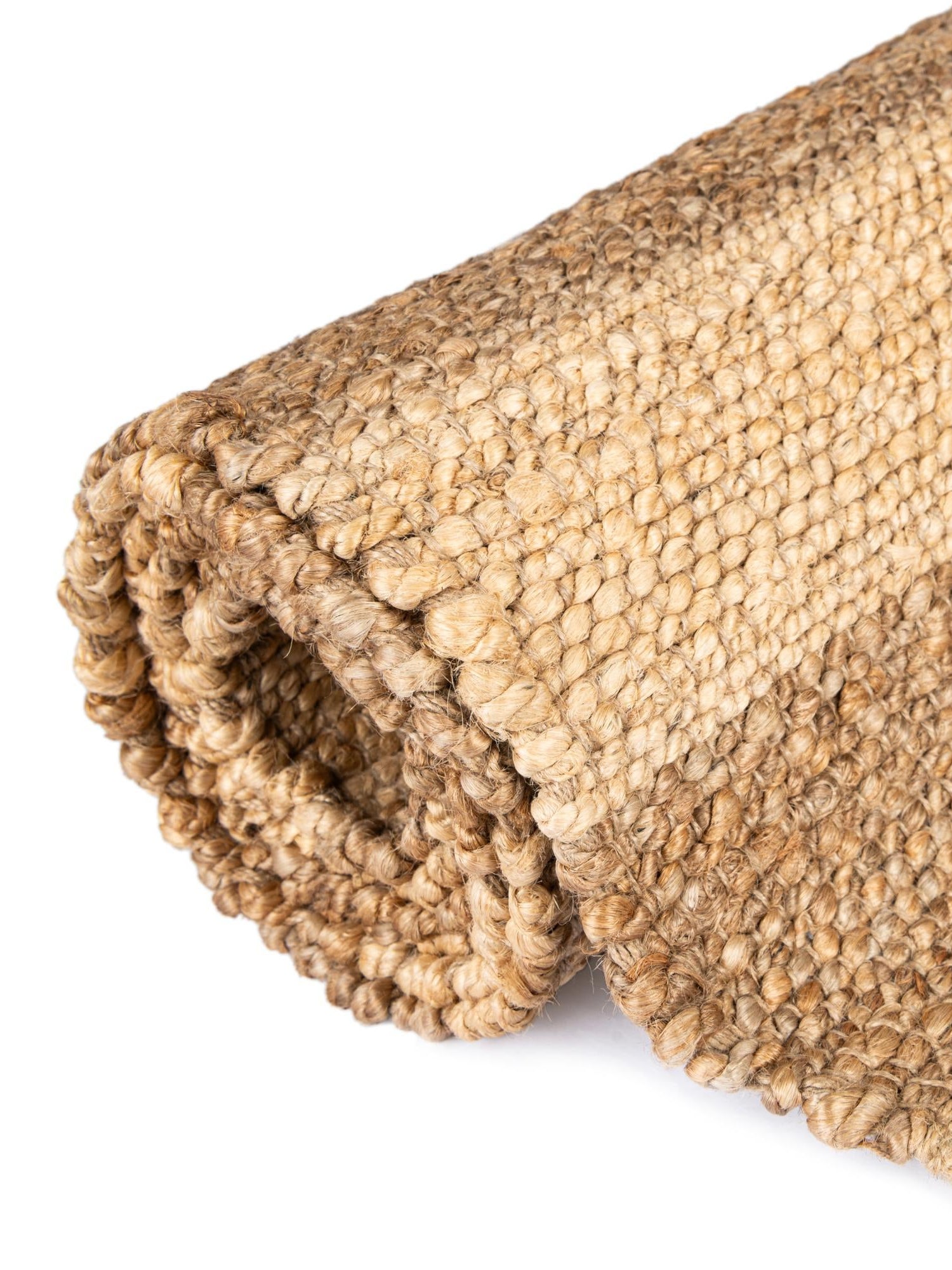 Natural Ivory 1' 2 x 4' 1 Braided Jute Table Runner Area Rug Decorative Dining Room Kitchen All Natural Material Table Cover 100% Jute Hand Braided Natural Eco-Friendly Boho Style Carpet for Living Rooms Dining Office Space Dorms for Sale at Rug Engine