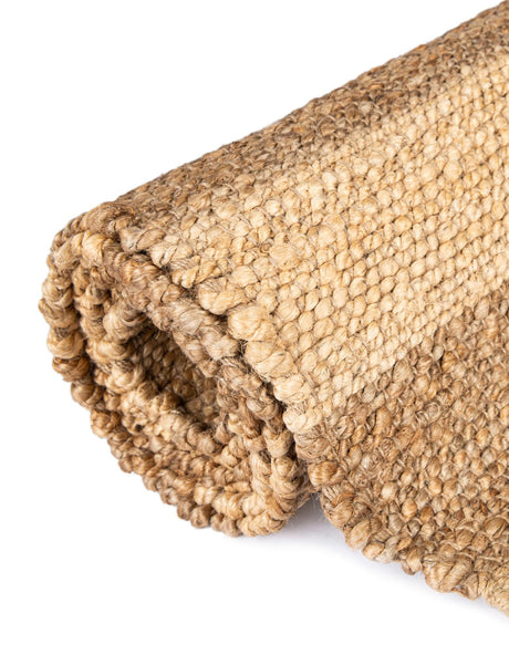 Natural Ivory 1' 2 x 5' 1 Braided Jute Table Runner Area Rug Decorative Dining Room Kitchen All Natural Material Table Cover 100% Jute Hand Braided Natural Eco-Friendly Boho Style Carpet for Living Rooms Dining Office Space Dorms for Sale at Rug Engine