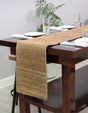Natural 1' 2 x 8' Chunky Jute Table Runner