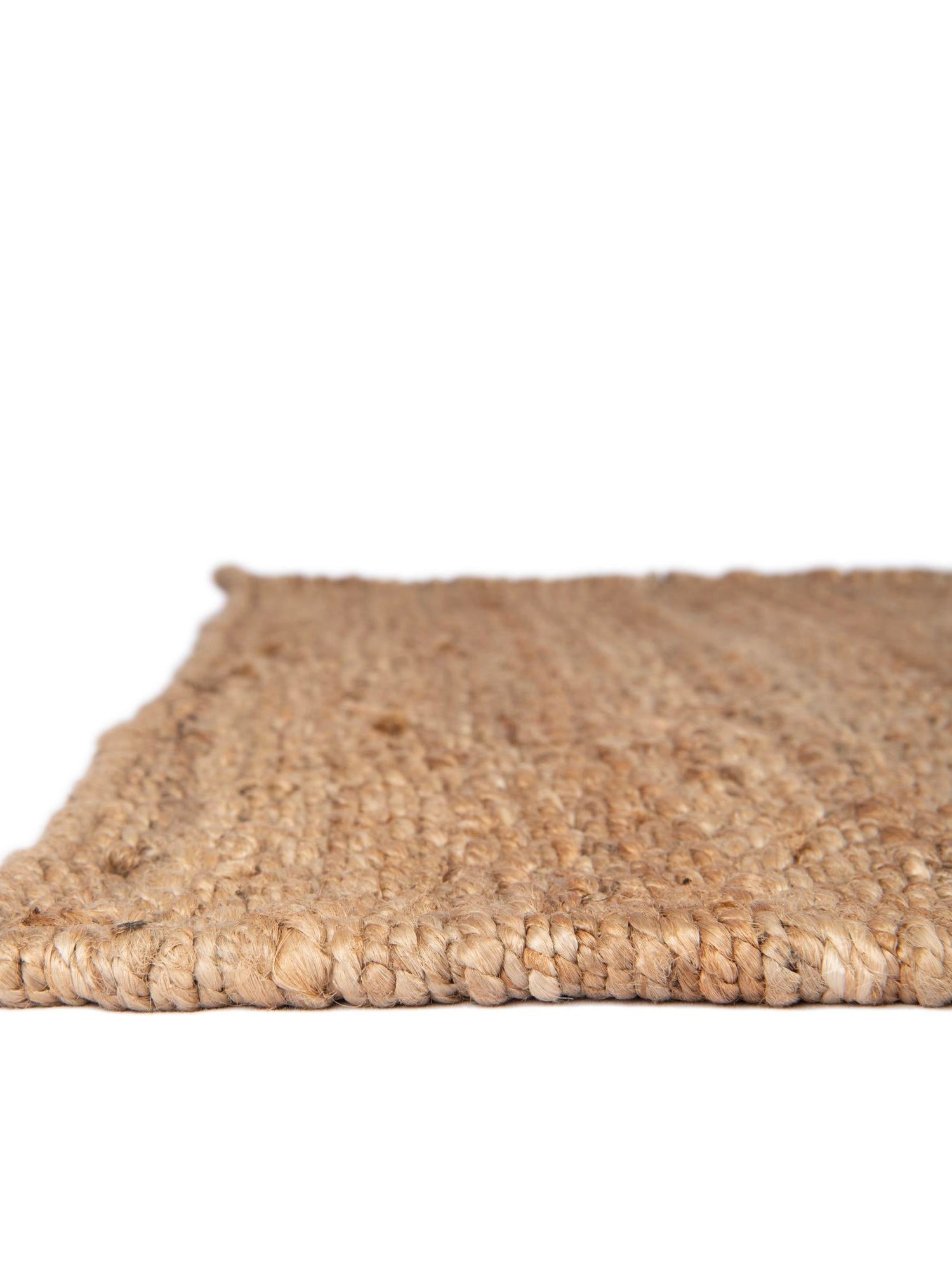 Natural 1' 2 x 8' Chunky Jute Table Runner Area Rug Decorative Dining Room Kitchen All Natural Material Table Cover 100% All Natural Jute Sustainable Eco-Friendly Carpet Mat for Natural Interior Design Homes for Sale at Rug Engine