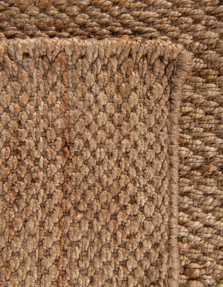 Natural 1' 2 x 6' 1 Chunky Jute Table Runner Area Rug Decorative Dining Room Kitchen All Natural Material Table Cover 100% All Natural Jute Sustainable Eco-Friendly Carpet Mat for Natural Interior Design Homes for Sale at Rug Engine