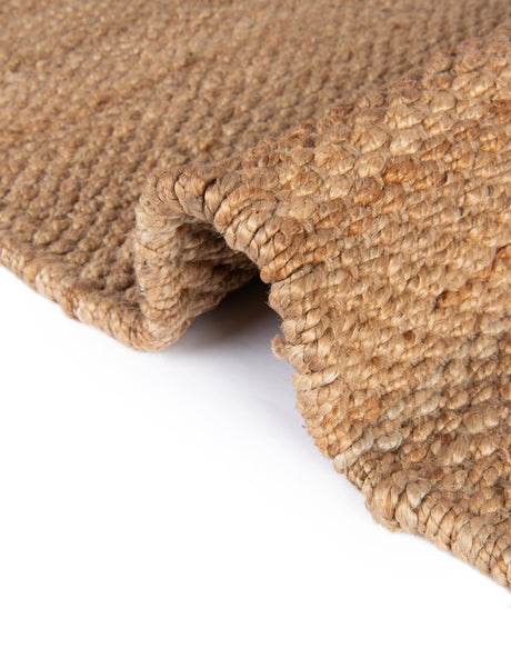 Natural 1' 2 x 6' 1 Chunky Jute Table Runner Area Rug Decorative Dining Room Kitchen All Natural Material Table Cover 100% All Natural Jute Sustainable Eco-Friendly Carpet Mat for Natural Interior Design Homes for Sale at Rug Engine