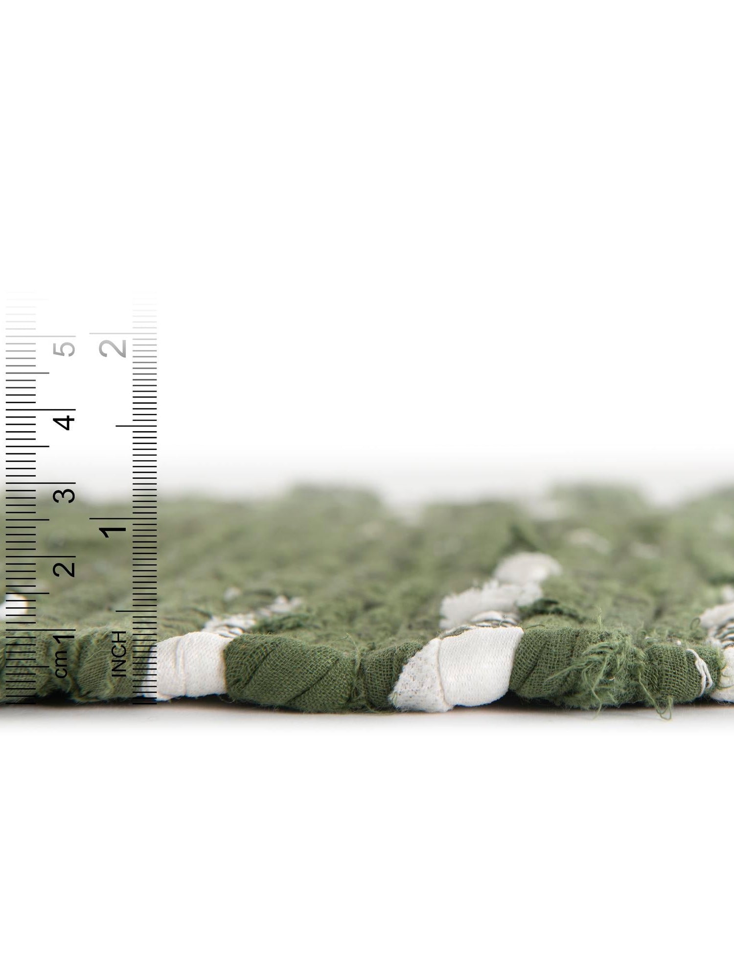 Green 1' 2 x 10' Chindi Cotton Table Runner Area Rug Decorative Dining Room Kitchen All Natural Material Table Cover Interior Design Home Decor Carpet Mat for Sale at Rug Engine