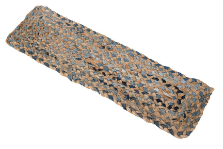 13 pcs Natural 0' 9 x 2' 6 Braided Chindi Indoor Stair Treads Accent Area Rug Staircase Set 100% Cotton Hand Braided Natural Eco-Friendly Boho Style Modern Carpet for Living Rooms Dining Office Dorm for Sale at Rug Engine