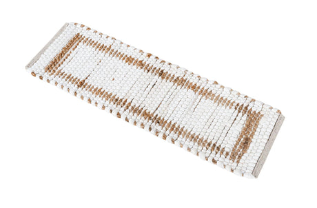 13 pcs White and Natural 0' 9 x 2' 6 Chindi Jute Indoor Stair Treads Accent Area Rug Staircase Set Interior Design Home Decor Carpet Mat for Sale at Rug Engine