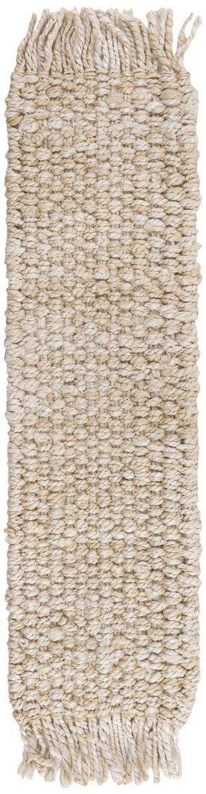 13 Pcs Ivory 1' x 2' 6 Chunky Jute Stair Treads