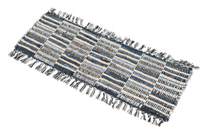 13 Pcs Dark Gray 1' x 2' 6 Chindi Jute Stair Treads