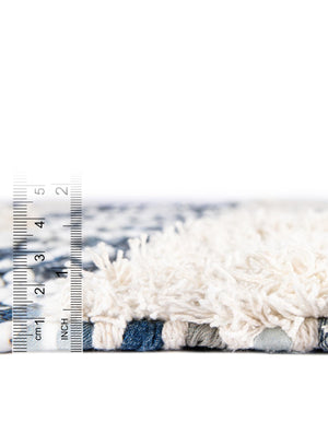 Ivory 1' 2 x 5' 1 Cotton Chindi Table Runner