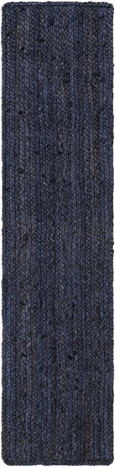 Navy Blue 1' 2 x 5' 1 Braided Jute Table Runner
